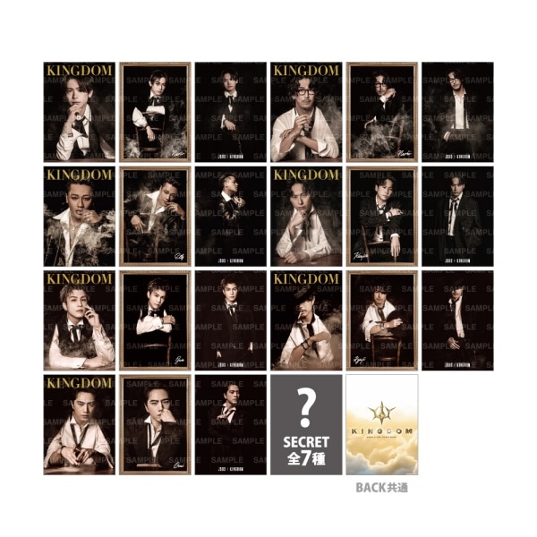 LIVE TOUR 2025 KINGDOM フォトカード/全21種+シークレット7種