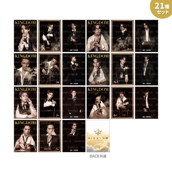 LIVE TOUR 2025 KINGDOM フォトカード21種セット