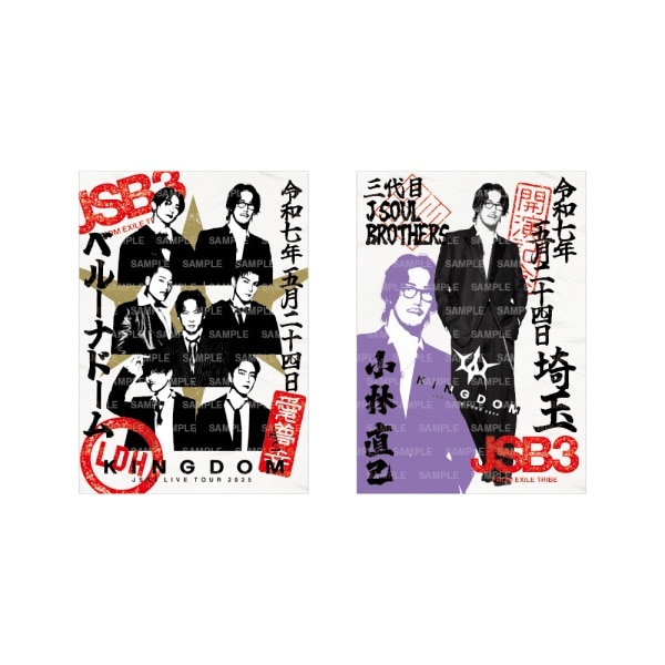 【5/24埼玉】LIVE TOUR 2025 KINGDOM 御楽印2枚セット 詳細画像