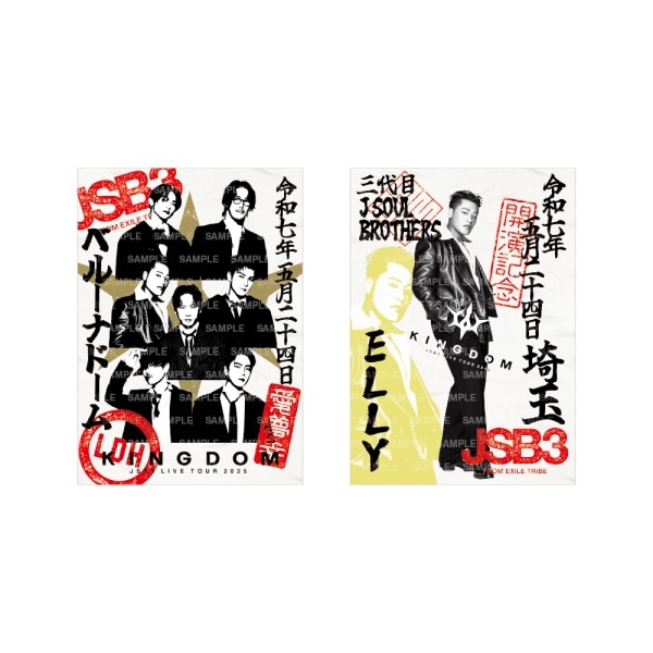 【5/24埼玉】LIVE TOUR 2025 KINGDOM 御楽印2枚セット 詳細画像