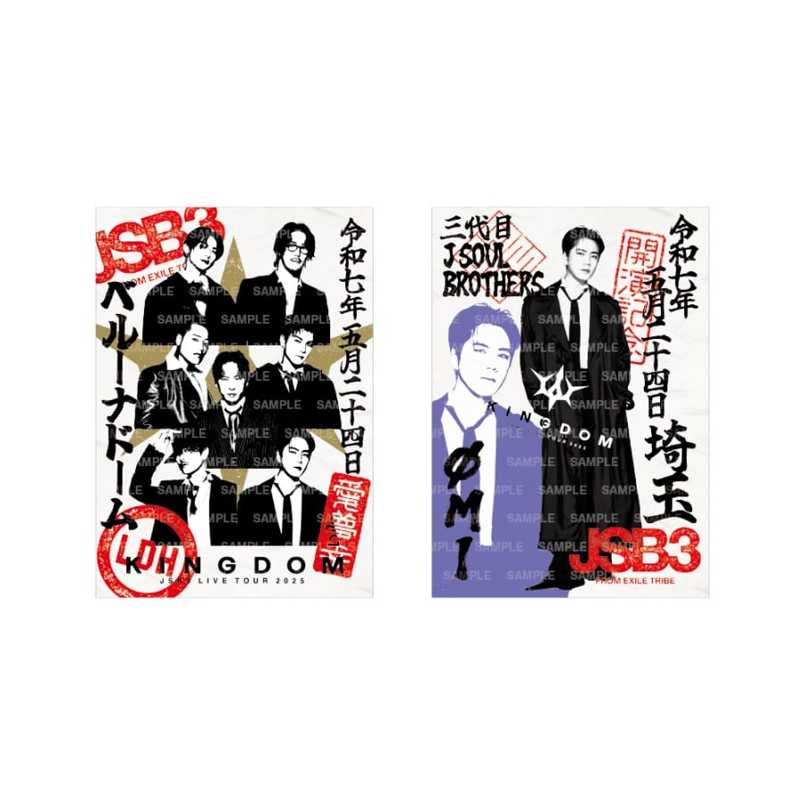 【5/24埼玉】LIVE TOUR 2025 KINGDOM 御楽印2枚セット 詳細画像 ØMI 1
