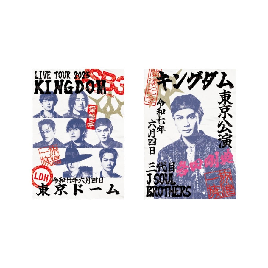 【6/4東京】LIVE TOUR 2025 KINGDOM 御楽印2枚セット 詳細画像 岩田剛典 1