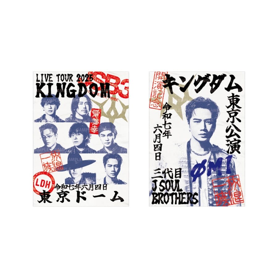 【6/4東京】LIVE TOUR 2025 KINGDOM 御楽印2枚セット 詳細画像 ØMI 1