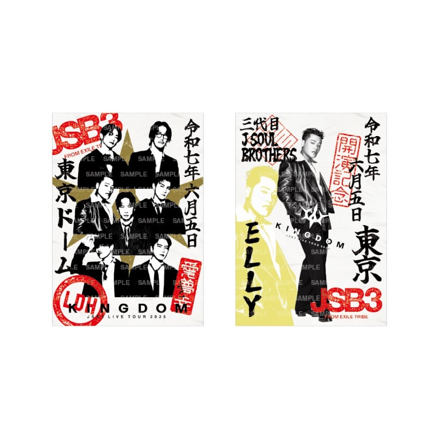 【6/5東京】LIVE TOUR 2025 KINGDOM 御楽印2枚セット 詳細画像 ELLY 1
