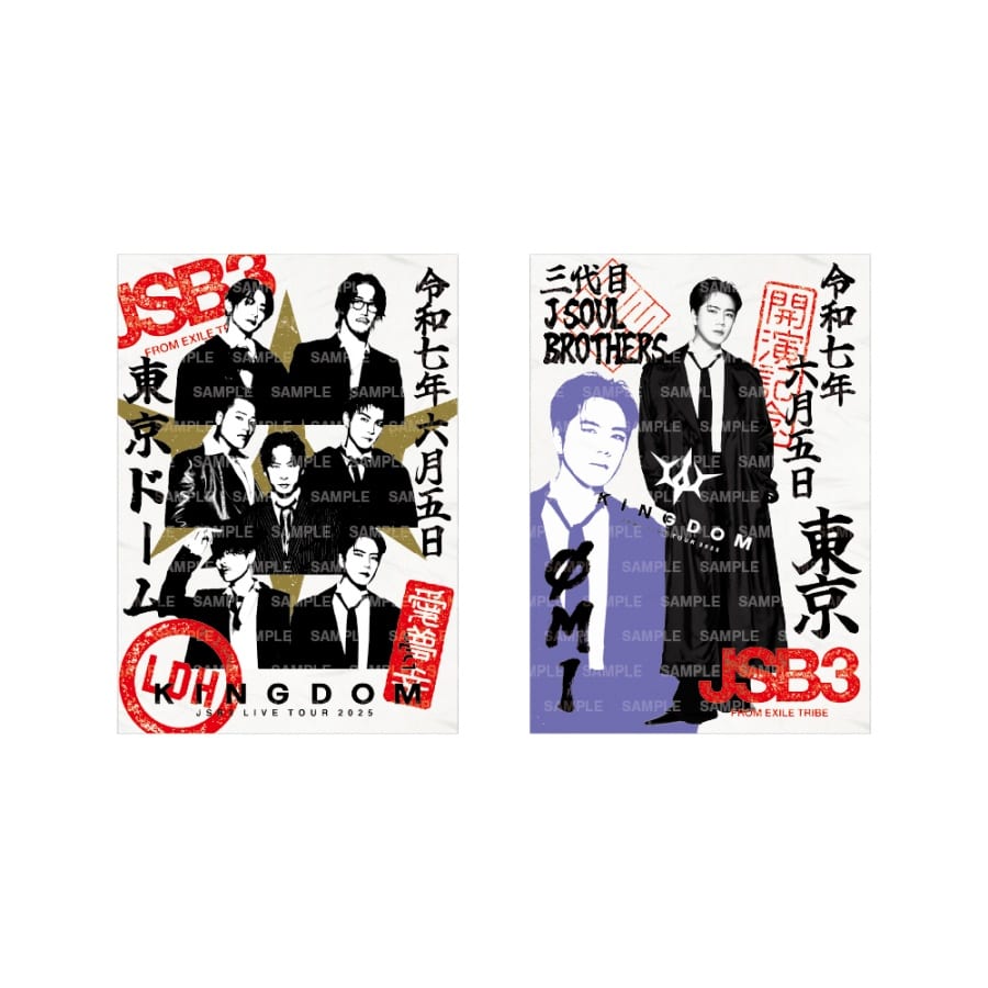 【6/5東京】LIVE TOUR 2025 KINGDOM 御楽印2枚セット 詳細画像 ØMI 1