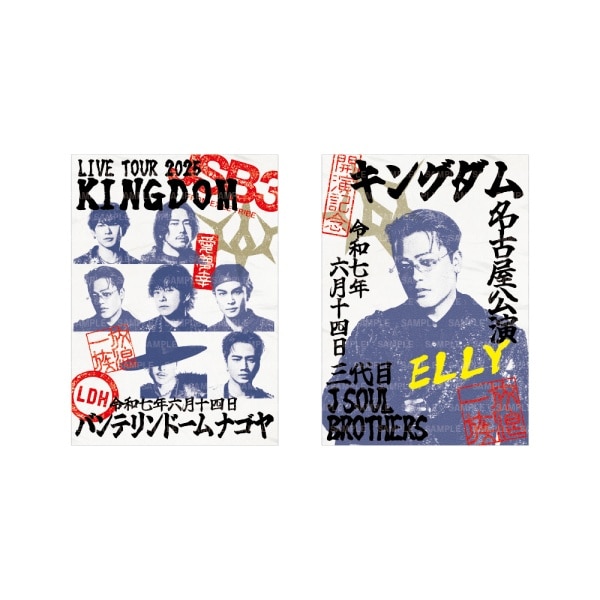 【6/14愛知】LIVE TOUR 2025 KINGDOM 御楽印2枚セット 詳細画像