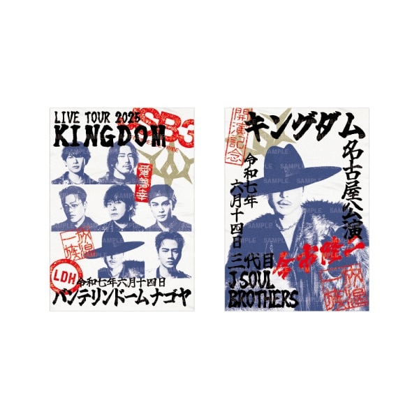 【6/14愛知】LIVE TOUR 2025 KINGDOM 御楽印2枚セット 詳細画像