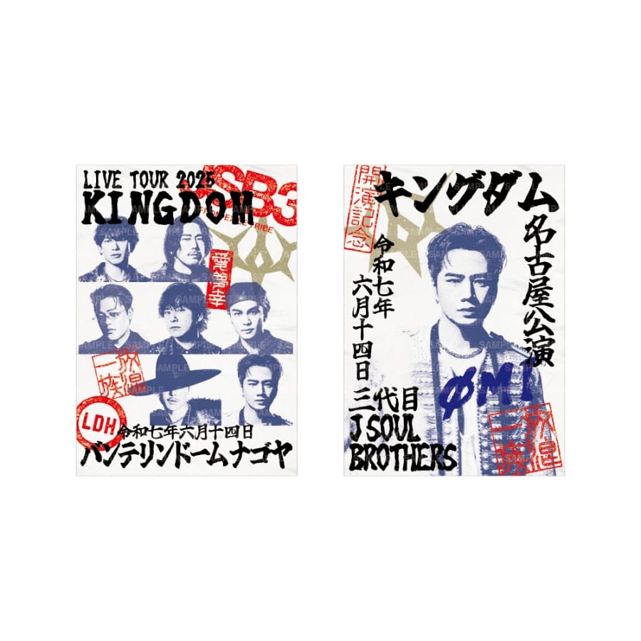 【6/14愛知】LIVE TOUR 2025 KINGDOM 御楽印2枚セット 詳細画像 ØMI 1