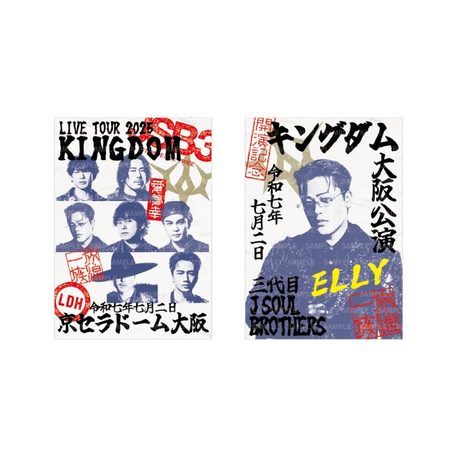 【7/2大阪】LIVE TOUR 2025 KINGDOM 御楽印2枚セット 詳細画像 ELLY 1