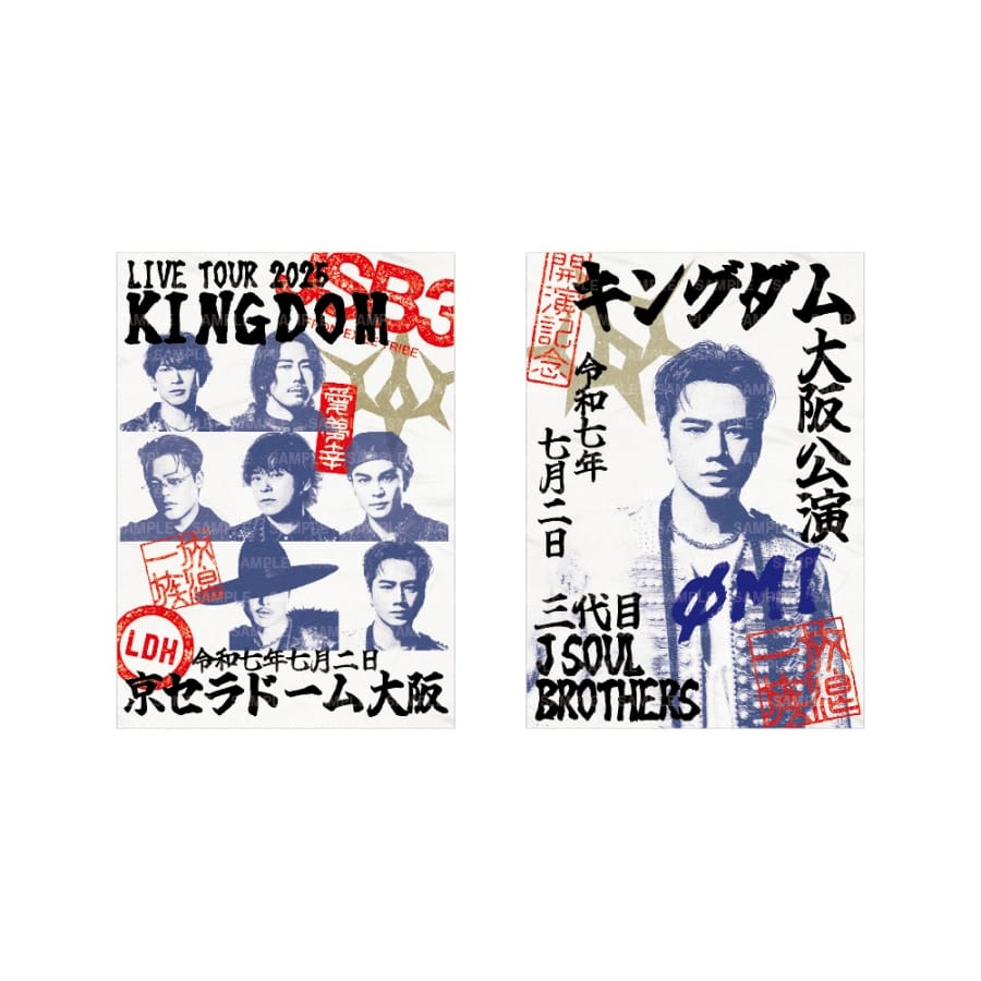 【7/2大阪】LIVE TOUR 2025 KINGDOM 御楽印2枚セット 詳細画像 ØMI 1