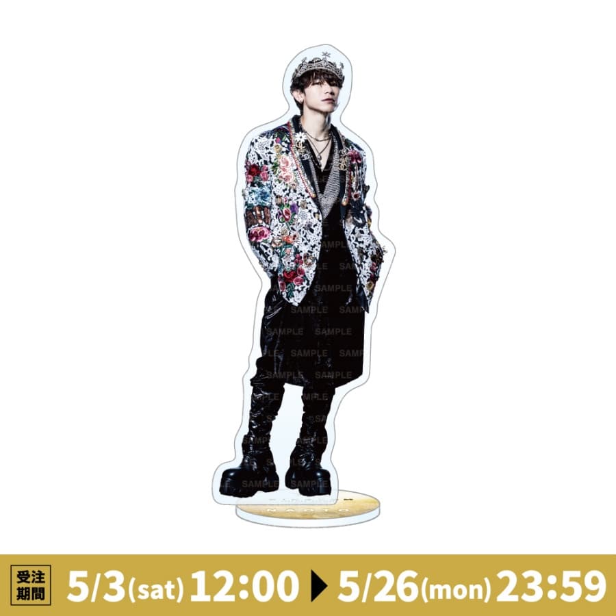 LIVE TOUR 2025 KINGDOM BIGアクリルスタンド/NAOTO 詳細画像 NAOTO 1