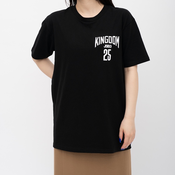 LIVE TOUR 2025 KINGDOM Crown Graphic T-shirt/BLACK 詳細画像