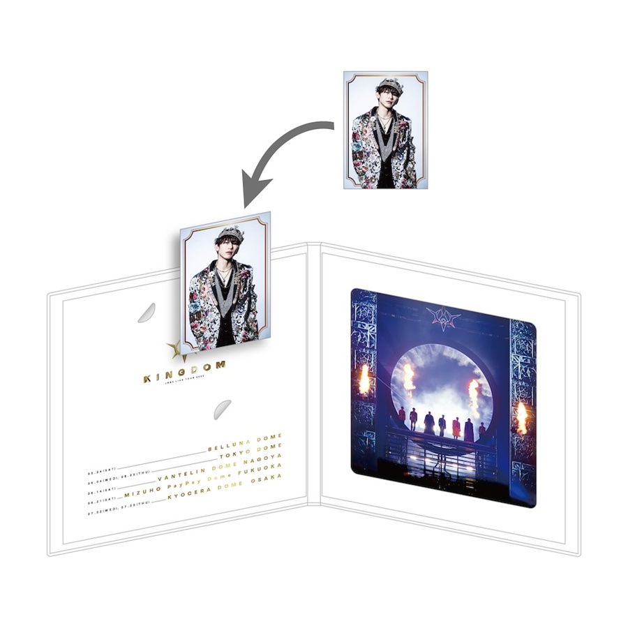 LIVE TOUR 2025 KINGDOM Special Thanks フォトフレーム 詳細画像 カラー共通 3