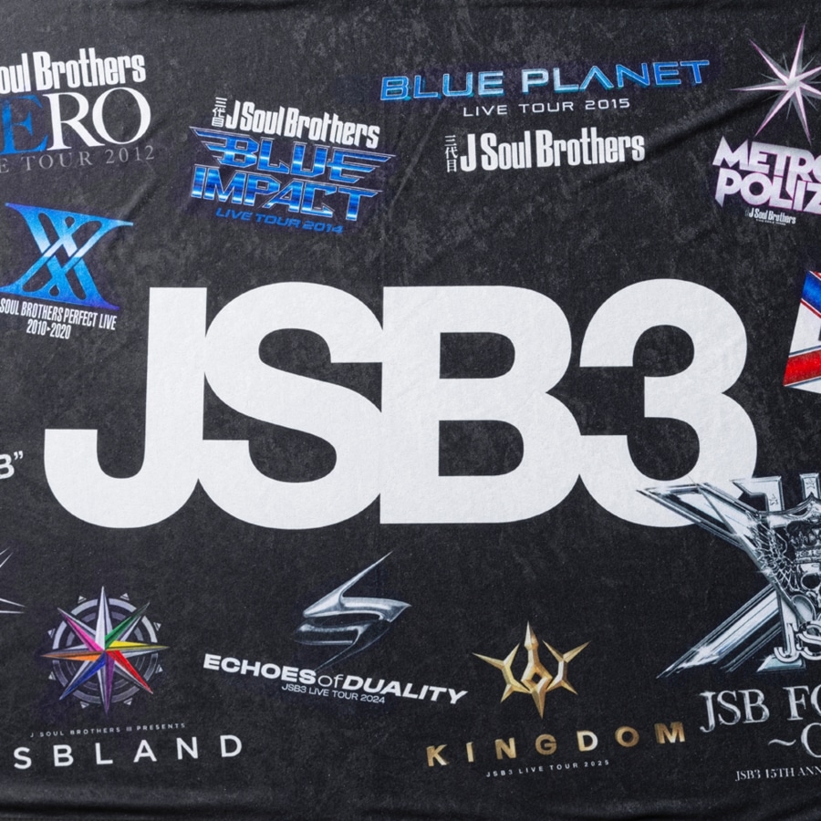 山下健二郎 produce JSB3 フード付き冷感ブランケット 詳細画像 カラー共通 2