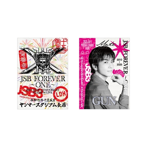【10/5大阪】JSB FOREVER ～ONE～ 御楽印2枚セット 詳細画像
