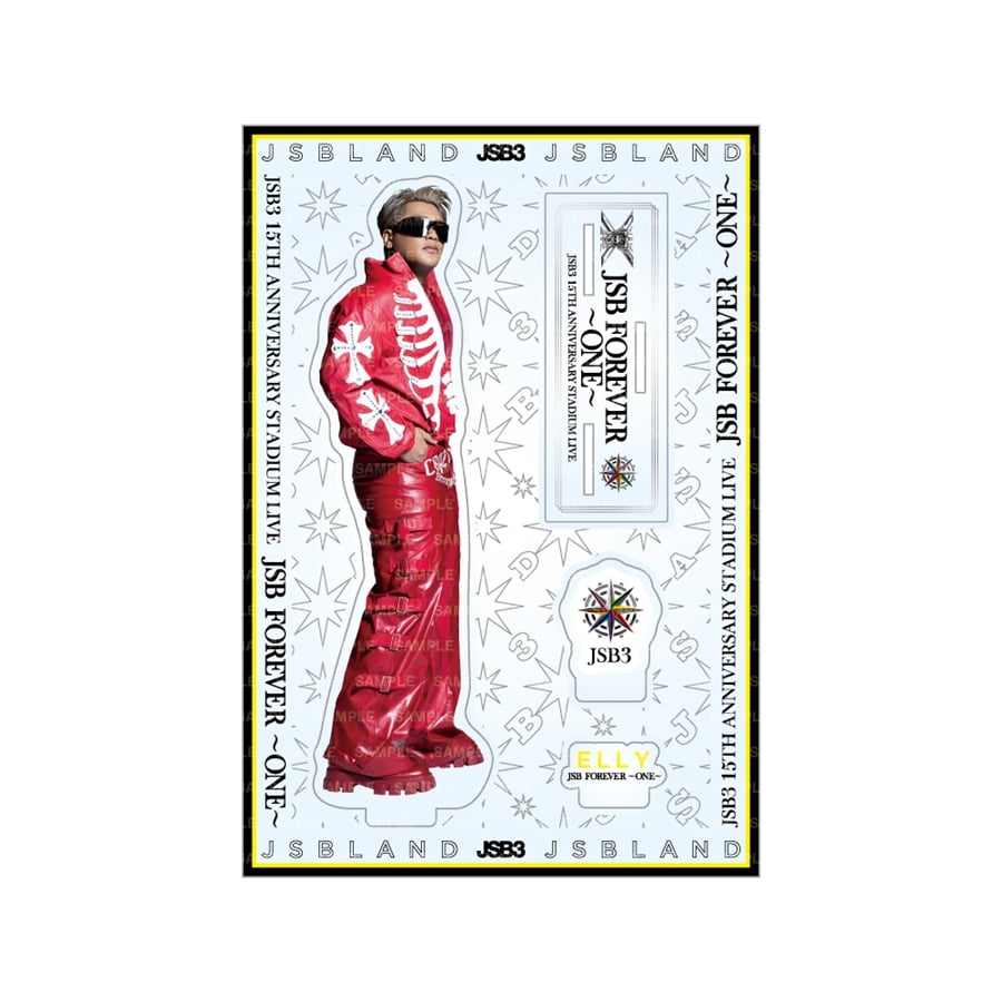 JSB FOREVER ～ONE～ BIGアクリルスタンドA 詳細画像 ELLY 1