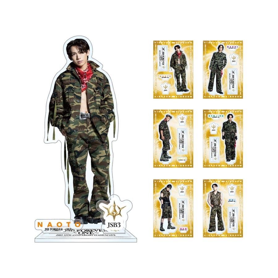 JSB FOREVER ～ONE～ BIGアクリルスタンドC 詳細画像 カラー共通 1