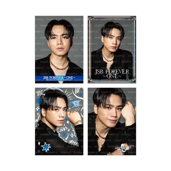 JSB FOREVER ～ONE～  フォトカード4枚セット 詳細画像