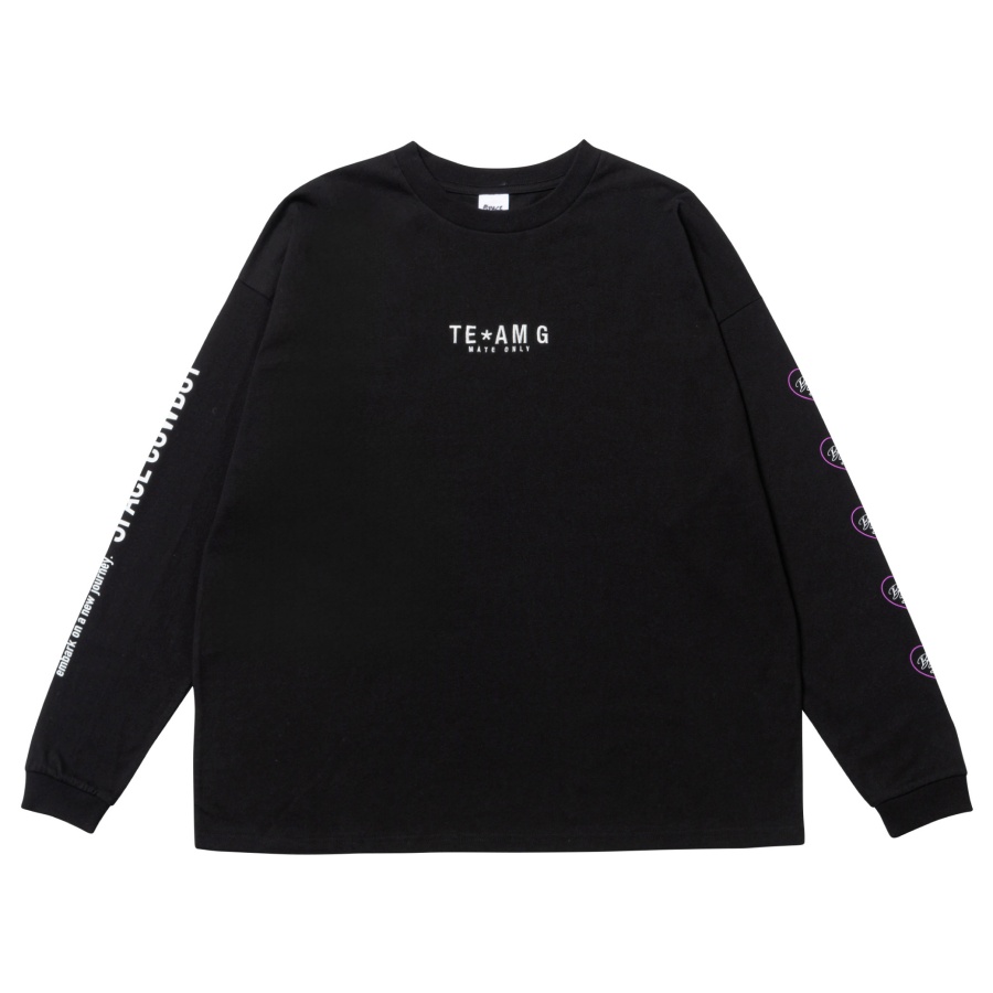 TEAM G ロングスリーブTシャツ/BLACK 詳細画像 BLACK 1