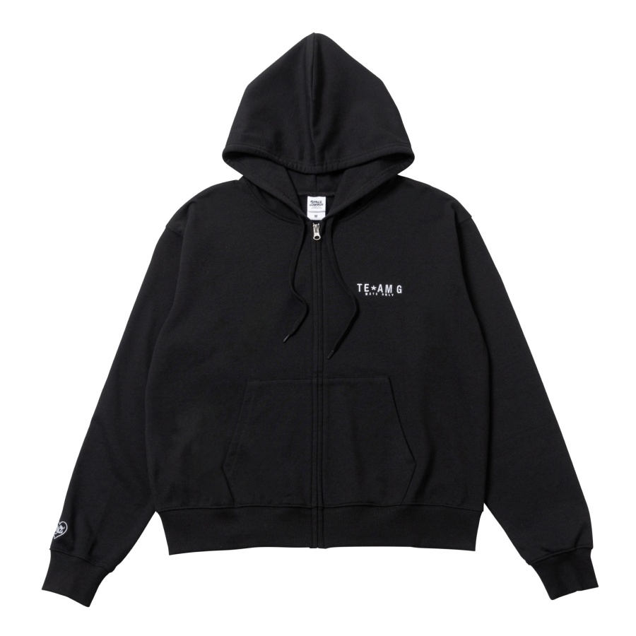 TEAM G ZIPパーカー/BLACK 詳細画像 BLACK 1