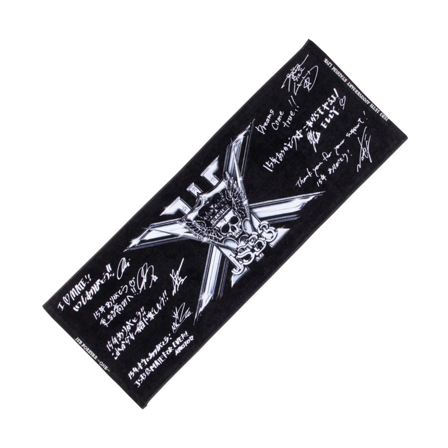 JSB FOREVER ～ONE～ スポーツタオル/BLACK 詳細画像 BLACK 1