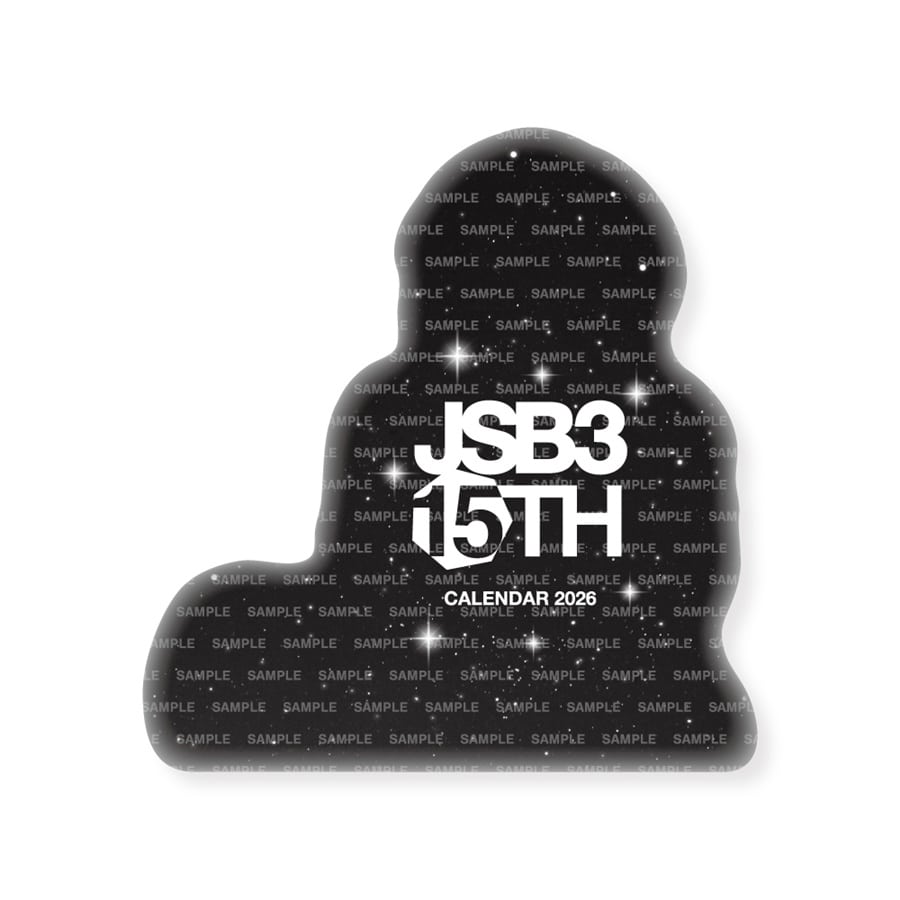 三代目 J SOUL BROTHERS 2026 カレンダー ダイカットクッション 詳細画像 カラー共通 1
