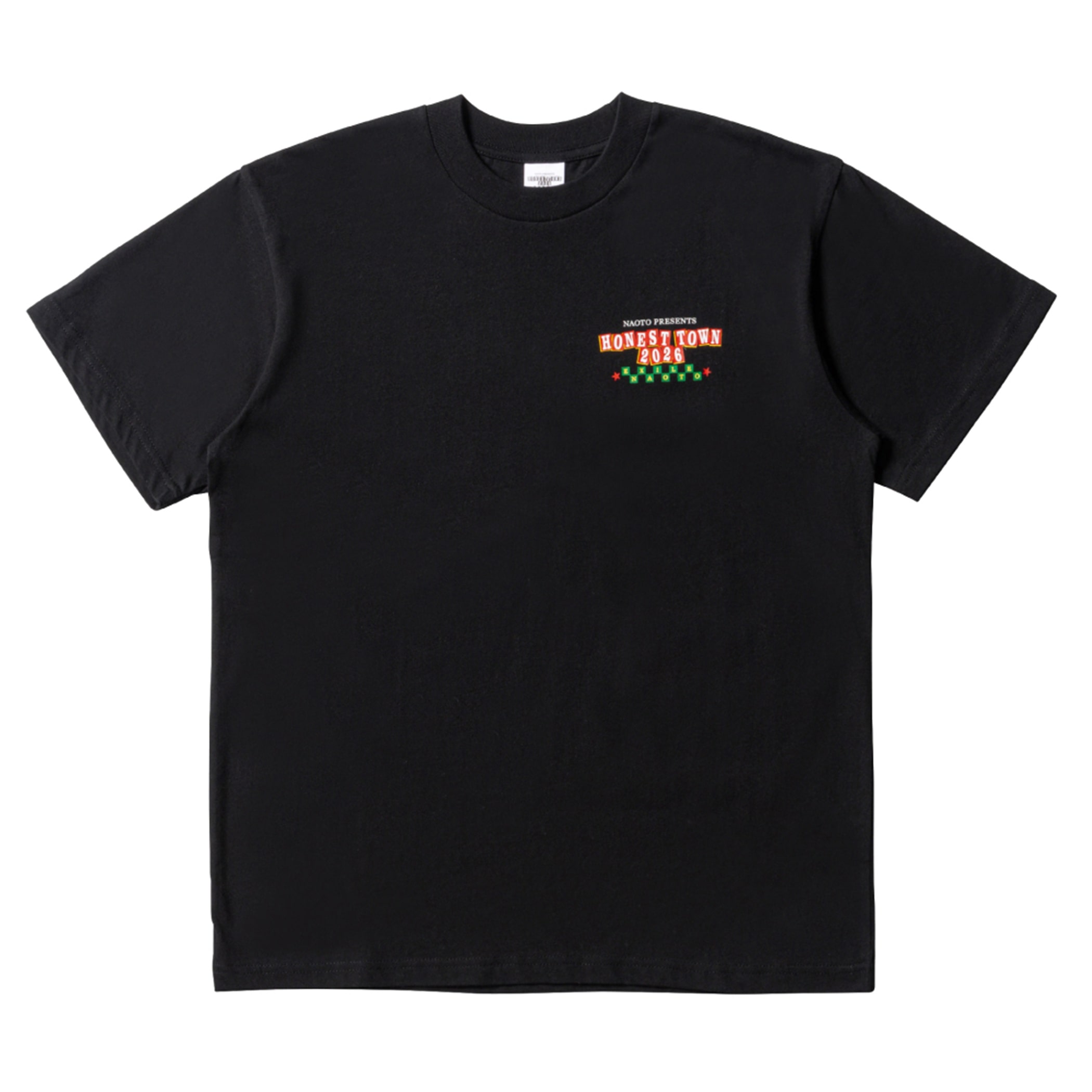 EXILE TRIBE STATION ONLINE STORE｜HONEST TOWN ロゴTシャツ/BLACK