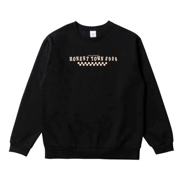 HONEST TOWN スウェット/BLACK