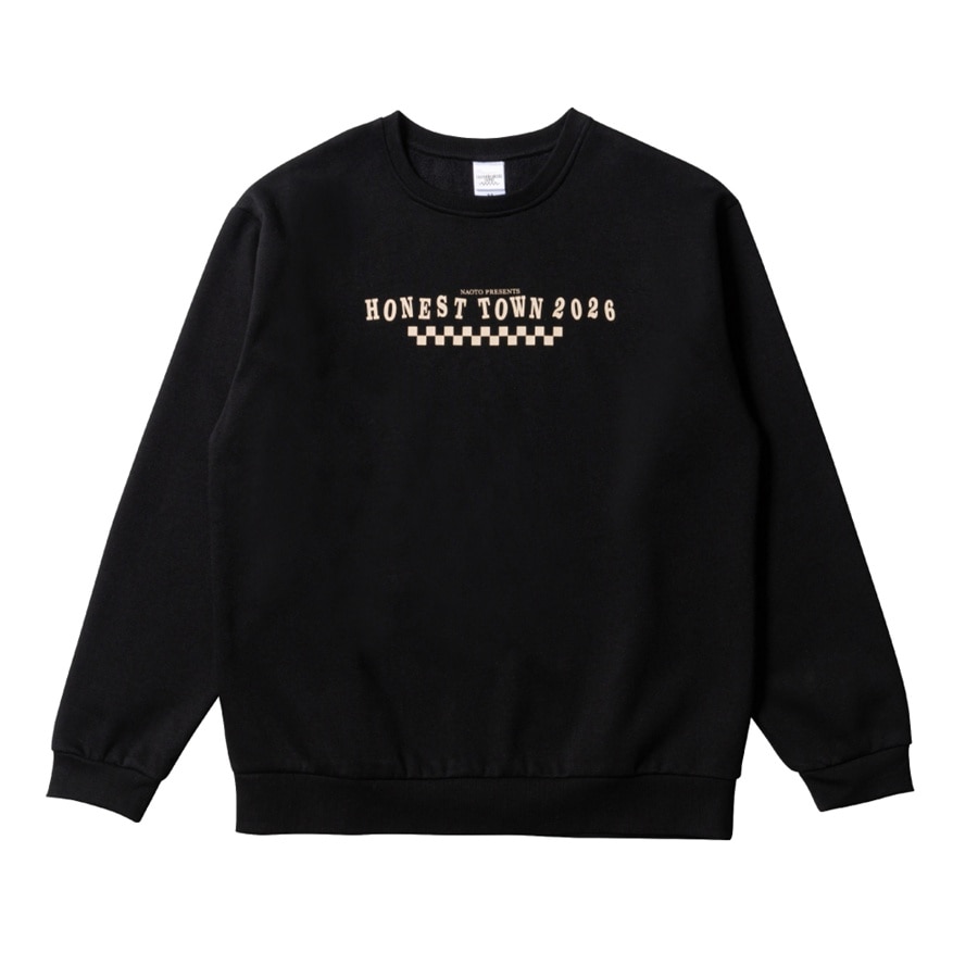HONEST TOWN スウェット/BLACK 詳細画像 BLACK 1