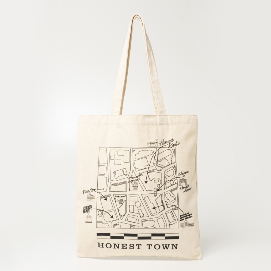 HONEST TOWN トートバッグ 詳細画像 カラー共通 2