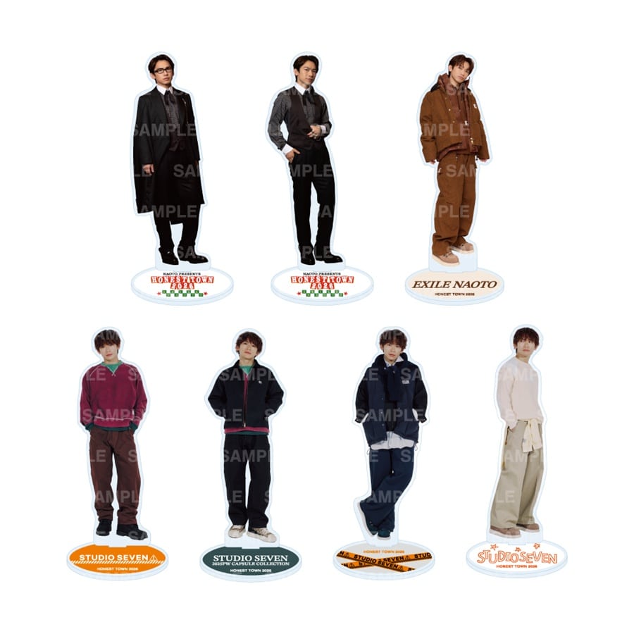 HONEST TOWN アクリルスタンド/全7種 詳細画像 OTHER 1