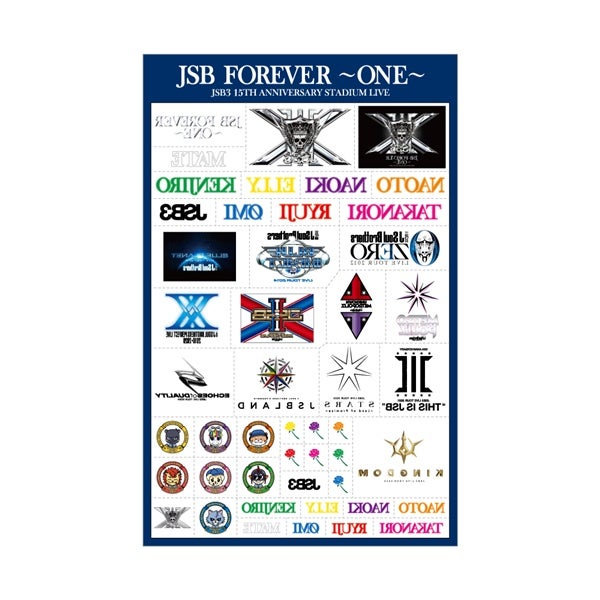 JSB FOREVER ～ONE～ タトゥーシール