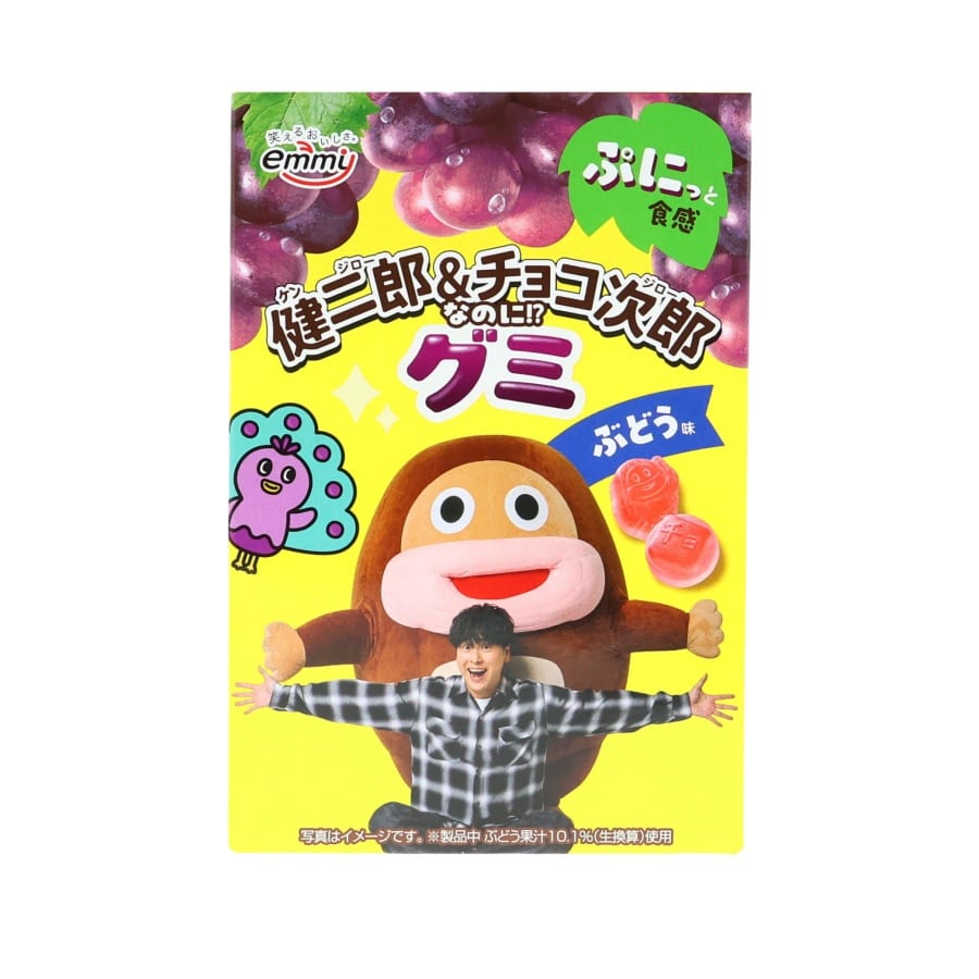 山下健二郎 produce 健二郎(KENJIRO)&チョコ次郎(CHOCOJIRO)なのに！？グミ 詳細画像 カラー共通 2