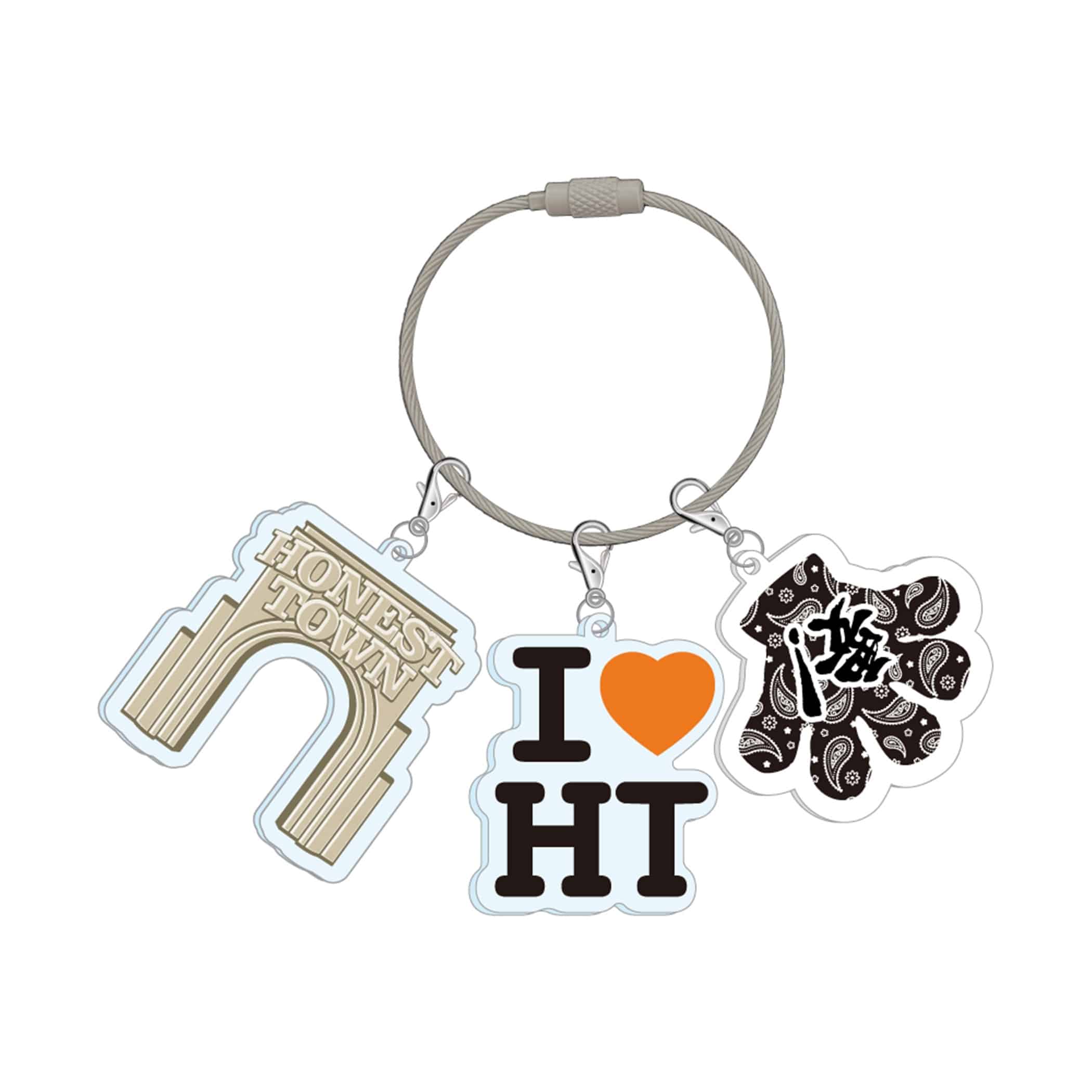 EXILE TRIBE STATION ONLINE STORE｜HONEST TOWN チャームキーホルダー