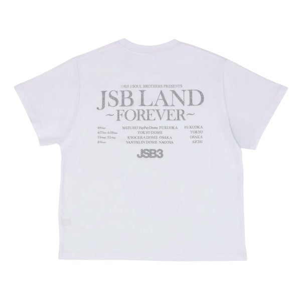 JSB LAND ～FOREVER～ Tシャツ/WHITE 詳細画像