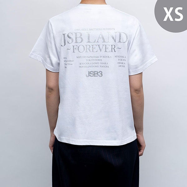 JSB LAND ～FOREVER～ Tシャツ/WHITE 詳細画像