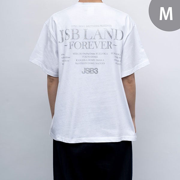JSB LAND ～FOREVER～ Tシャツ/WHITE 詳細画像