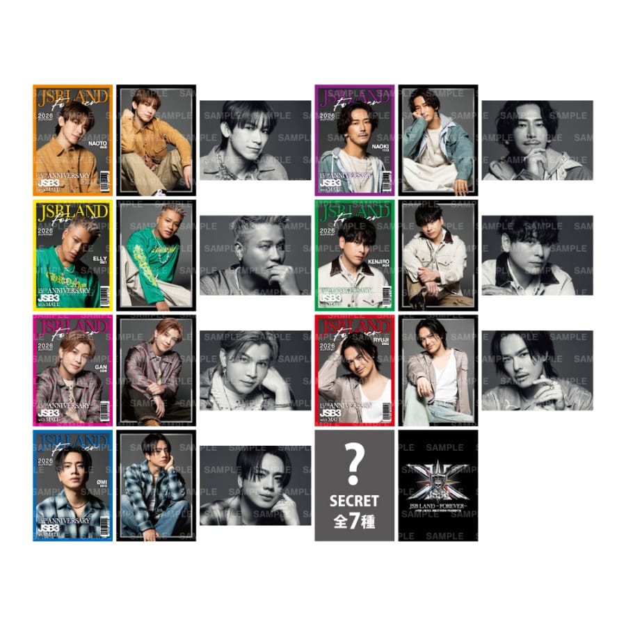 JSB LAND ～FOREVER～ フォトカード/全21種+シークレット7種 詳細画像 OTHER 1
