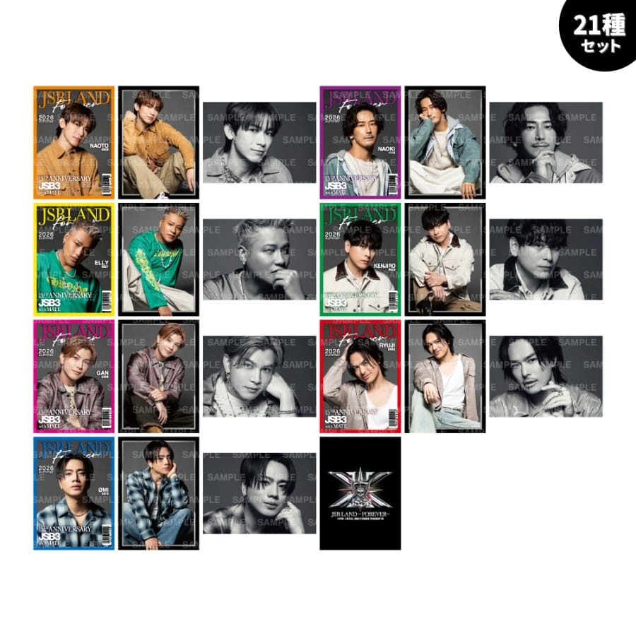 JSB LAND ～FOREVER～ フォトカード21種セット 詳細画像 OTHER 1