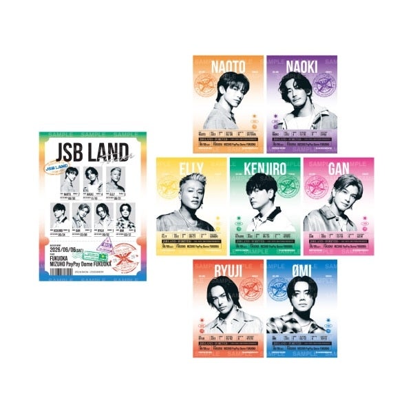 【6/6福岡】JSB LAND ～FOREVER～ 御楽印2枚セット