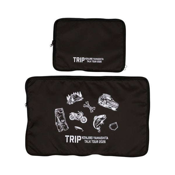 TRIP トラベルポーチ2個セット