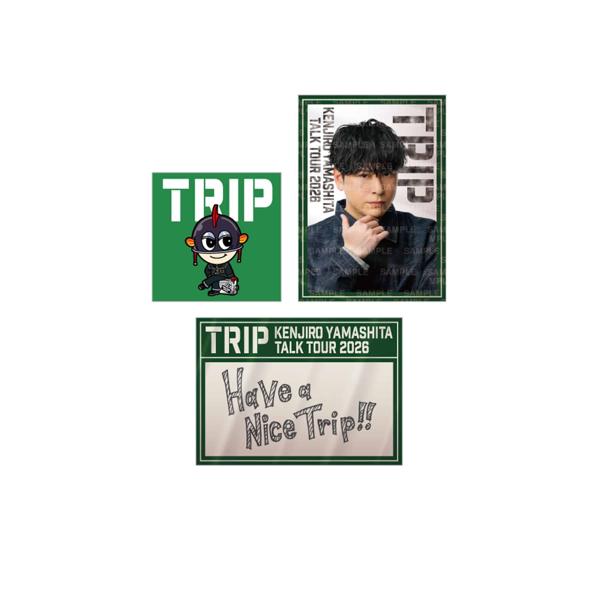 EXILE TRIBE STATION ONLINE STORE｜TRIP ステッカー3枚セット