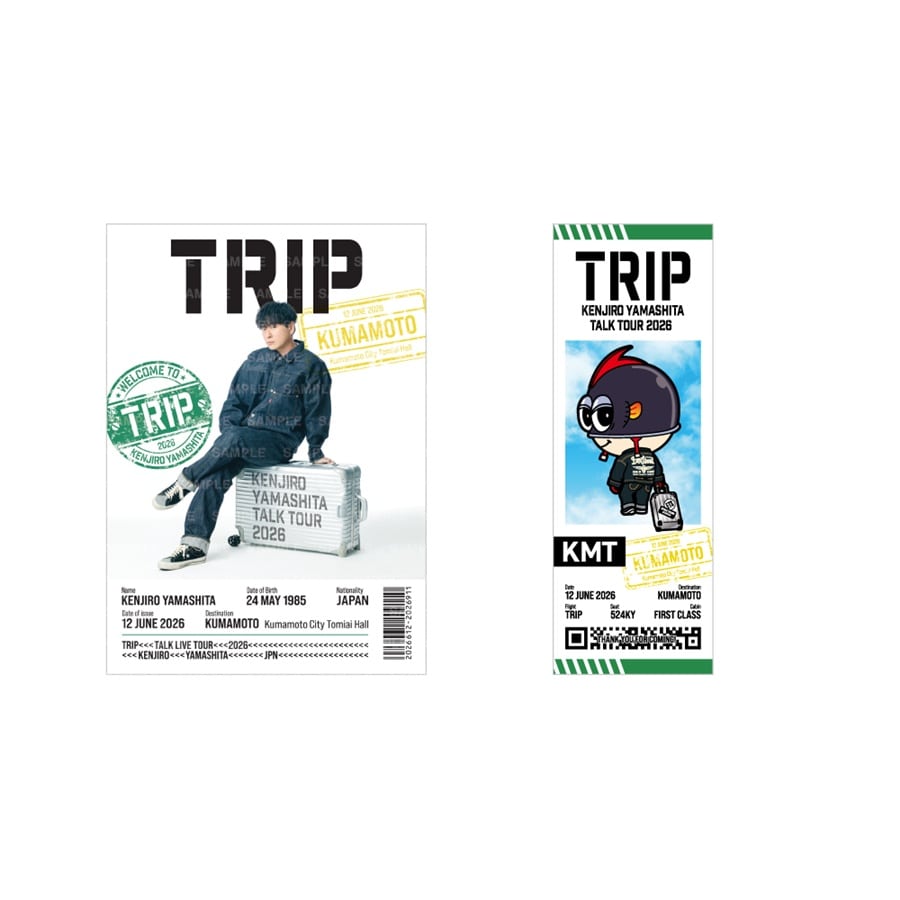 【会場限定】TRIP 御楽印ステッカーセット 詳細画像 6/12熊本 1