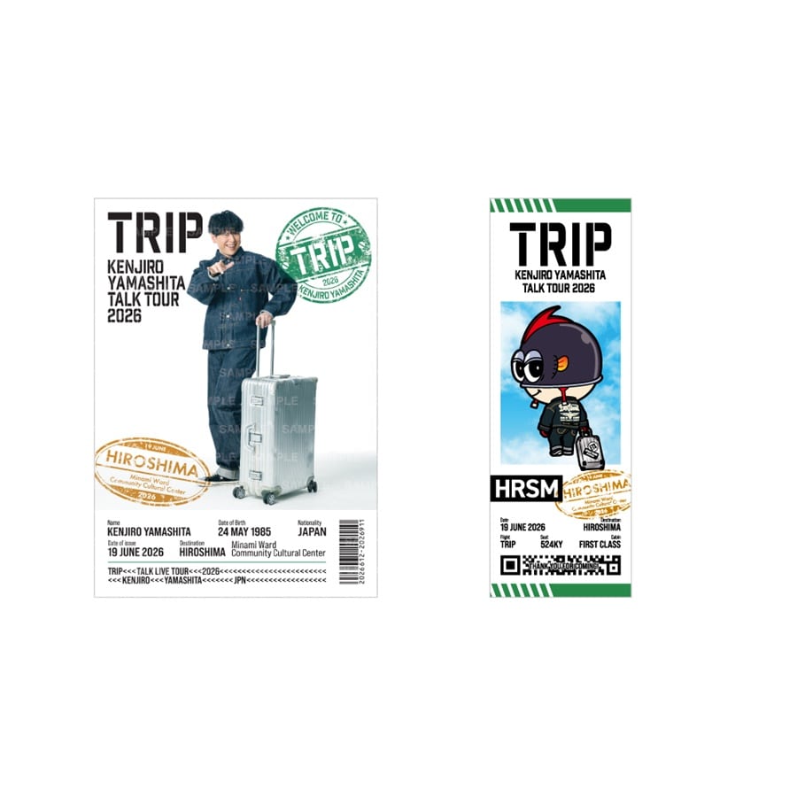 【会場限定】TRIP 御楽印ステッカーセット 詳細画像 6/19広島 1
