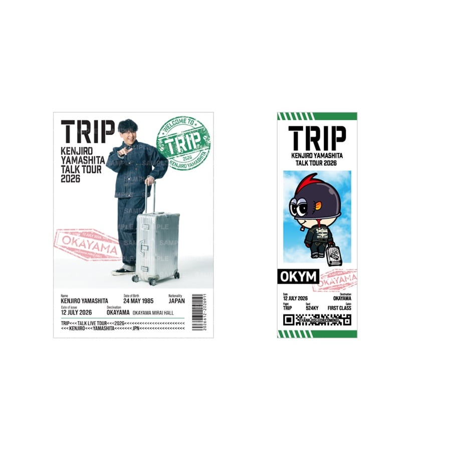 【会場限定】TRIP 御楽印ステッカーセット 詳細画像 7/12岡山 1