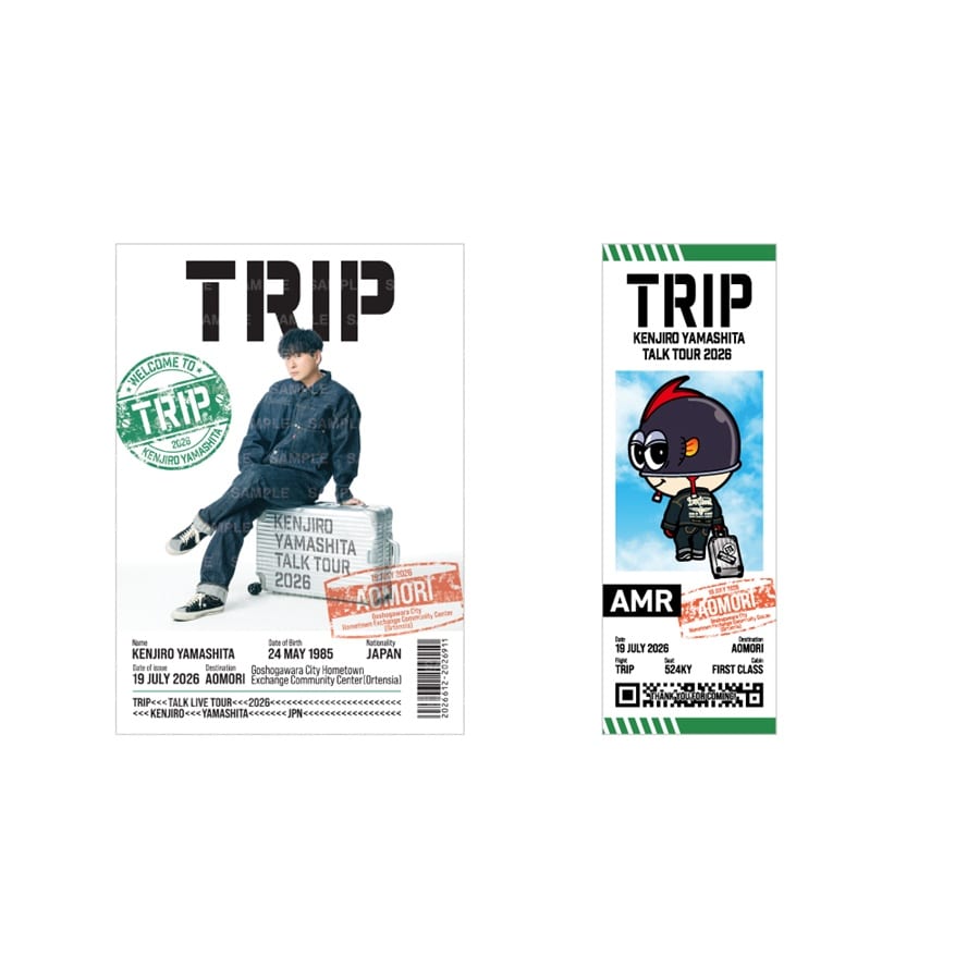 【会場限定】TRIP 御楽印ステッカーセット 詳細画像 7/19青森 1