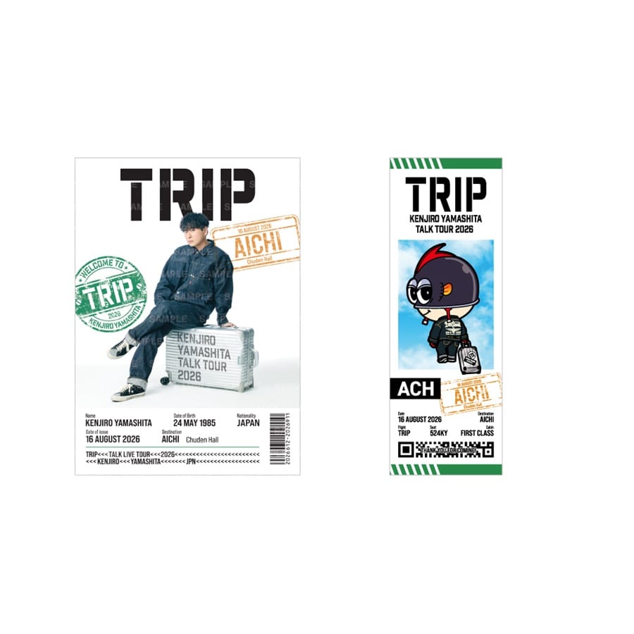 【会場限定】TRIP 御楽印ステッカーセット 詳細画像 8/16愛知 1