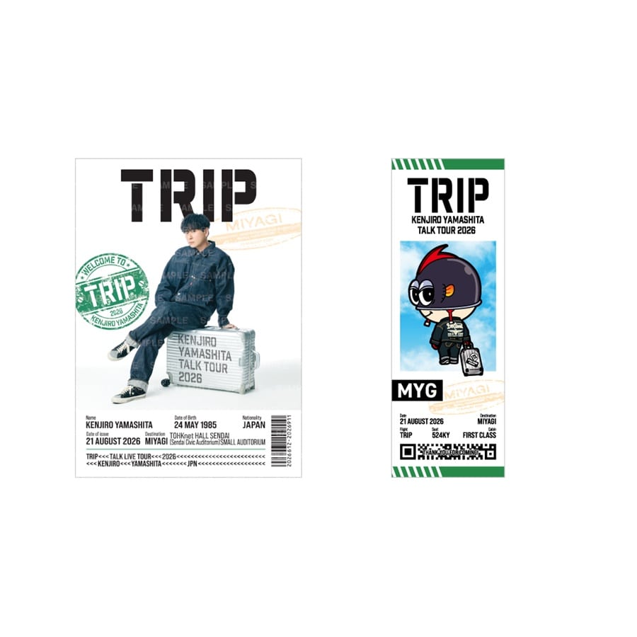 【会場限定】TRIP 御楽印ステッカーセット 詳細画像 8/21宮城 1