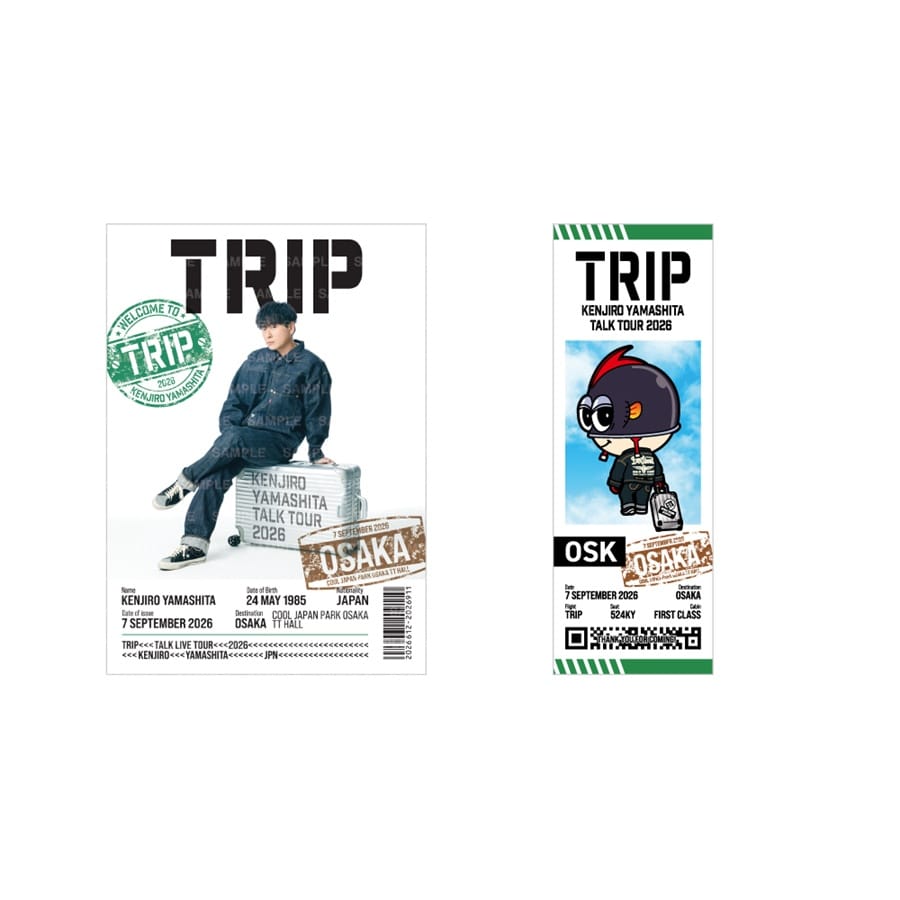 【会場限定】TRIP 御楽印ステッカーセット 詳細画像 9/7大阪 1