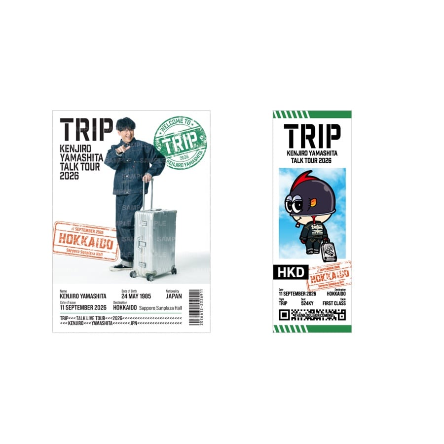 【会場限定】TRIP 御楽印ステッカーセット 詳細画像 9/11北海道 1